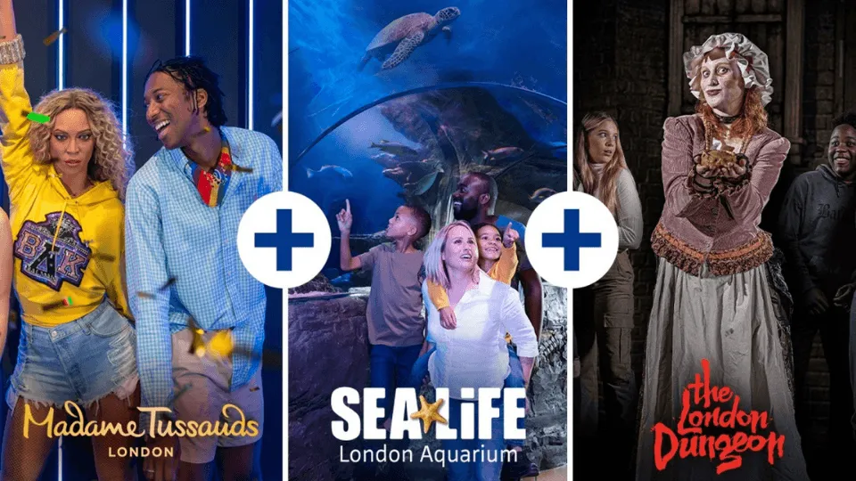 London Dungeon, SEA LIFE London &#038; Madame Tussauds &#8211; 3 way ticket - Image 1